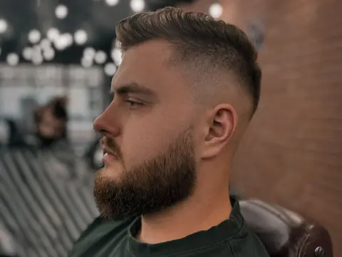 Crop z fade i broda — Gentlemen Barber Shop Sanok