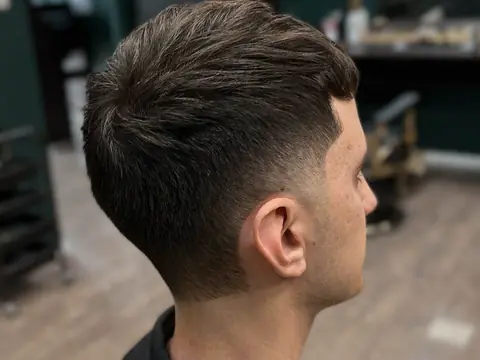 Tekstura z low fade — Boske Barber Rzeszów